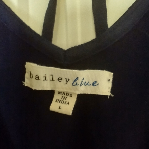 Bailey Blue Jumpsuit - Large - Picture 4 of 6